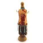 Les trsors de lily [d4642] - porte - colliers 'lady shanghai' orange turquoise