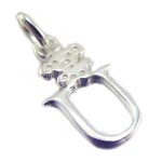 Les trsors de lily [e9160] - pendentif argent 'lettre u