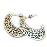 Les tr�sors de lily [g5562] - cr�oles 'filigranas' 3 cm