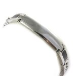 Les trsors de lily [m7967] - bracelet homme  peaceful  acier 21 cm 8 mm