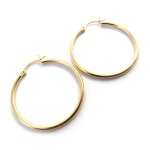 Les trsors de lily [m8994] - croles plaqu or  chorgraphie  - 3. 5 cm 2 mm
