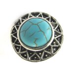 Les trsors de lily [n3242] - bague crateur 'kilimanjaro' turquoise