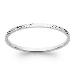 Les trsors de lily [q8955] - alliance argent 'lien d'amour' argent (rhodi) - 1 mm