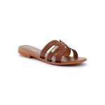 Les tropeziennes - mules pour femme en cuir damia - marron - 37