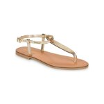 Les tropeziennes - sandales pour femme � entre - doigts harvil - dor� - 38