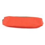 Promotion ! trousse cuir 'coloriage' orange - 21 cm