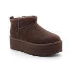 Ugg - botte classic ultra mini � plateforme - marron - 38