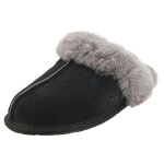 Ugg scuffette 2 femme chaussures pantoufle gris noir - 37