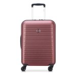 Valise rigide trolley cabine slim segur 2. 0 4r 55 cm - violet clair