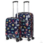 Valises de voyage pour enfants 4 roues avec voiture. polycarbonate imprimé. 2 tailles: petit et moyen. ... Valises de voyage pour enfants 4 roues avec voiture. polycarbonate imprimé. 2 tailles: petit et moyen. ...