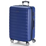 Valise de voyage rigide 4 roues trolley de grande taille xl 75 cm en abs. extensible résistante et légère. ... Valise de voyage rigide 4 roues trolley de grande taille xl 75 cm en abs. extensible résistante et légère. ...