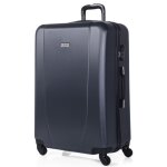 Valise de voyage rigide 4 roues trolley de grande taille xl 75 cm en abs. r�sistante et l�g�re. poign�e ...