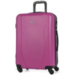Valise de voyage rigide 4 roues trolley de taille moyenne 65 cm en abs. résistante et légère. poignée ... Valise de voyage rigide 4 roues trolley de taille moyenne 65 cm en abs. résistante et légère. poignée ...