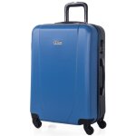 Valise de voyage rigide 4 roues trolley de taille moyenne 65 cm en abs. résistante et légère. poignée ... Valise de voyage rigide 4 roues trolley de taille moyenne 65 cm en abs. résistante et légère. poignée ...