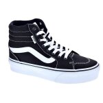 Vans filmore hi platform baskets botte femme noir - 37