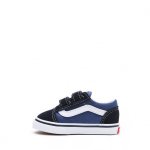 Vans - chaussures  scratch pour enfant old skool - bleu - 23