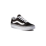 Vans - chaussures basses  lacet pour enfant old skool - noir - 27