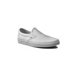 Baskets vans classic slip - on blanc - 45