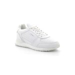 Vo7 - chaussures basses � lacet en cuir pour homme milan pur dark - blanc - 45