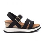 Xti - sandales ? plateforme - noire - 40