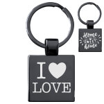 Porte - cls acier carr noir grav