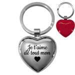 Porte - cls grav mtal coeur rouge