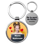 Porte - cls personnalis photo et gravure rond