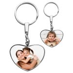 Porte - cls photo grand coeur recto verso