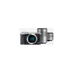 Appareil photo hybride - canon eos m6 argent + objectif ef - m 15 - 45mm is stm + objectif ef - m 55 ...