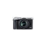 Appareil photo hybride - canon eos m6 argent + objectif ef - m 18 - 150mm is stm noir