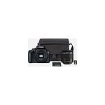 Canon eos 4000d noir + objectif ef - s 18 - 55mm iii + sac + carte sd
