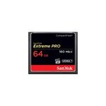 Carte mémoire compactflash sandisk extreme pro, 160 mo / s, 64 go Carte mémoire compactflash sandisk extreme pro, 160 mo / s, 64 go