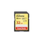 Carte mmoire sandisk extreme sdhc uhs - i c10, 32 go - double pack