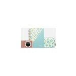 Imprimante photo couleur instantane canon zoemini s, rose dor + agenda + tui