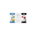 Imprimante photo couleur portable canon zoemini, blanc + papier photo 5 x 7, 6 cm (20 feuilles) + autocollant ... Imprimante photo couleur portable canon zoemini, blanc + papier photo 5 x 7, 6 cm (20 feuilles) + autocollant ...