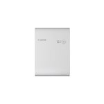 Imprimante photo couleur portable sans fil canon selphy square qx10, blanche