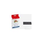 Jeu d'encre couleur et de papier autocollant au format 54 � 86 mm canon kc - 18if, 18 feuilles