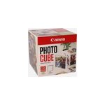 Photo cube canon et cadre + papier photo glac� extra ii pp - 201 13 x 13 cm (40 feuilles) - pack cr�atif, ...