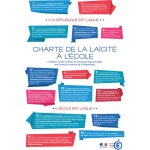 Affiche  charte de la la�cit� � l'ecole
