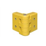 Angle articul� partub pour barri�re modulable