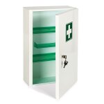 Armoire  pharmacie en acier poudr
