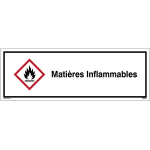 Etiquette clp - mati�res inflammables - ghs02