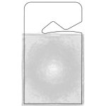 Badges parking en plastique transparent,  suspendre au rtroviseur