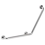 Barre d'appui coud�e inox 135�