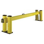 Barri�re de protection levante pour quai de chargement parflex