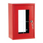 Bo�te sous verre dormant avec fermeture par cl�