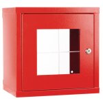 Bo�te sous verre dormant avec fermeture par cl�