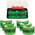 Botier mural avec 3 brassards serre - file et 3 guide - file