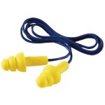 Bouchons d'oreilles anti - bruit rutilisables 29 db, en mousse douce haute visibilit