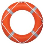 Bou�e de sauvetage couronne avec ligne de jet